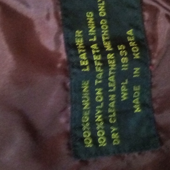 Genuine Brown leather blazer - Picture 9 of 12